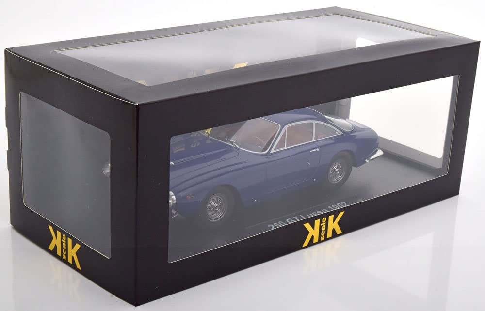 KK Scale Scale Ferrari 250 GT Lusso 1962 Blue Finished Product 1/18