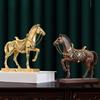 Figurine Collectible Horse Ornament Tabletop Decoration Sculpture for Furniture Desk Decoration Bookcas Office Home Decor