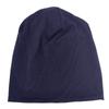 Casual Spring Women Black Slouch Beanies Hats Solid Color Thin Cotton Oversize Bonnets Caps For Ladies Men Hats