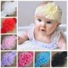 Оформление: Кружевная повязка на голову с цветком для малышей – Эластичная, Стильная для детей