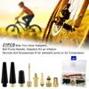21PCS Bike Tire Valve Adapters, Ball Pump Needle, Adapters Kit As Inflation Devices and Accessories