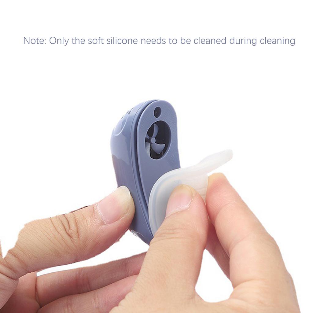 Anti Snoring Silicone Nose Stopper Snoring Tools Double Vortex Air Supply Anti-Snoring Devices for Individual Family Good Sleep