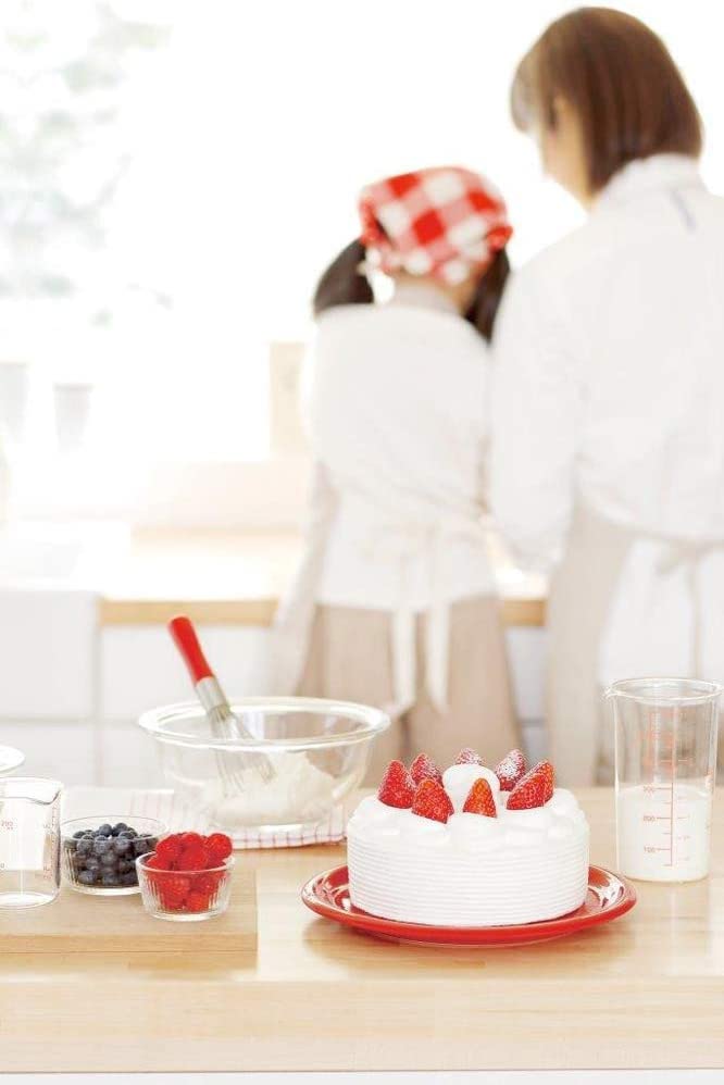 Iwaki AGC Techno Glass Heat Resistant Glass Bowl Round Outer Diameter Safe Wide Mouth Design for Easy Mixing of Ingredients Low Center of Gravity