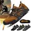 Men Trekking Wading Shoes Breathable Mesh Climbing Hiking Sneakers Upstream Barefoot Aqua Shoes Outdoor Water Sports Shoe Plus Size 38-47