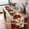New Year Xmas Table Flag Cover Santa Claus Christmas Tablecloth  Christmas Party