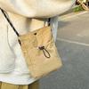 Summer and Summer High-end Niche Lightweight Crossbody Bag Men's New Nylon Mobile Phone Bag Women's Mini Shoulder Bag