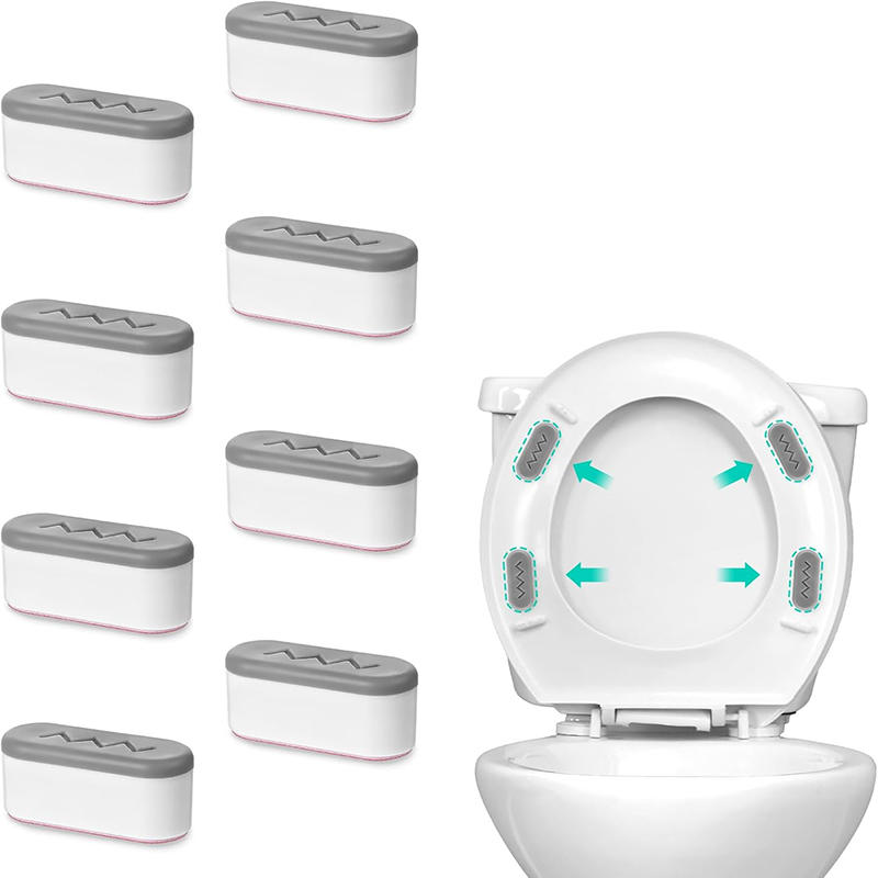 4Pcs/set Toilet Seat Bumper Bidet Seat Bumpers With Strong Buffer And Adhesive Function For Bidet Attachment Bathroom Accessories