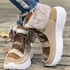 Winter Women Snow Boots Casual High-top Shoes Lightweight Warm Women Sneakers Platform Ankle Boots Plus Size New Outdoor Boots