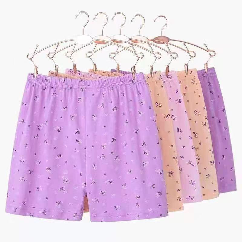 Cotton High-Waist Plus Size Boxer Briefs for Middle-Aged and Elderly Women - Breathable and Comfortable Fit