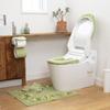 OKA Provence Ciel Toilet Seat Cover O Type Green (Nordic Stylish)