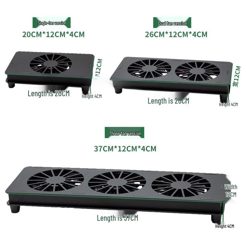 Yuzhuxun Ultra-Thin Dual Fan Laptop Cooling Pad