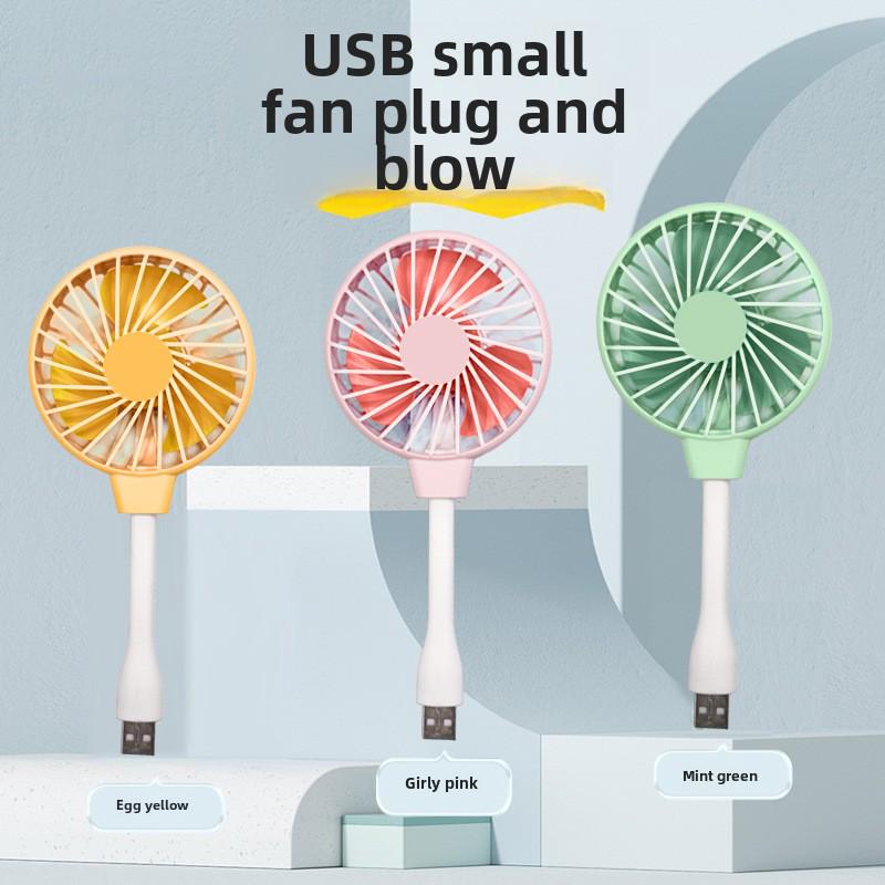 Rechargeable Mini USB Handheld Portable Desktop Fan