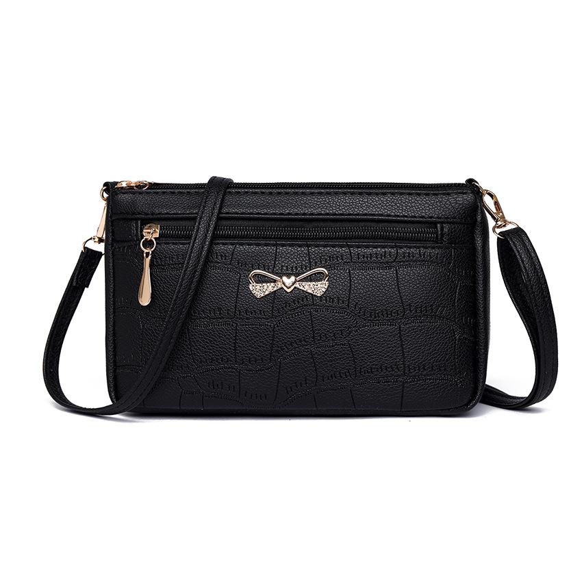 Women's Bag Versatile New Crossbody Bag High End Underarm Bag Simple Bow Large Capacity Shoulder Bag
