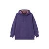 Flight Solid Color Fleece-Lined Casual Hoodie Women Hoodie Purple FB5111-502