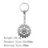 Valentine's Day Car Key Ring The Flower Of Life Keychains Backpack Key Chain For Car