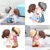 Home Crafts Miniature Wedding Ornaments Sweet Couple Figurines Anc Couple