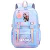 Cute Anime K-Pop Demon Hunters Printed Large Capacity Waterproof Backpack Teenger Student Girl Boy Schoolbag Bookbag Women Travel Bag Rucksak