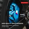 6PCS Car Brake Caliper Sticker Heat Resistant 3D Sticker Decal For BMW M4 M8 5 Series E39 E60 E61 F10 F11 F07 G30 G31 G15 Z4 E89