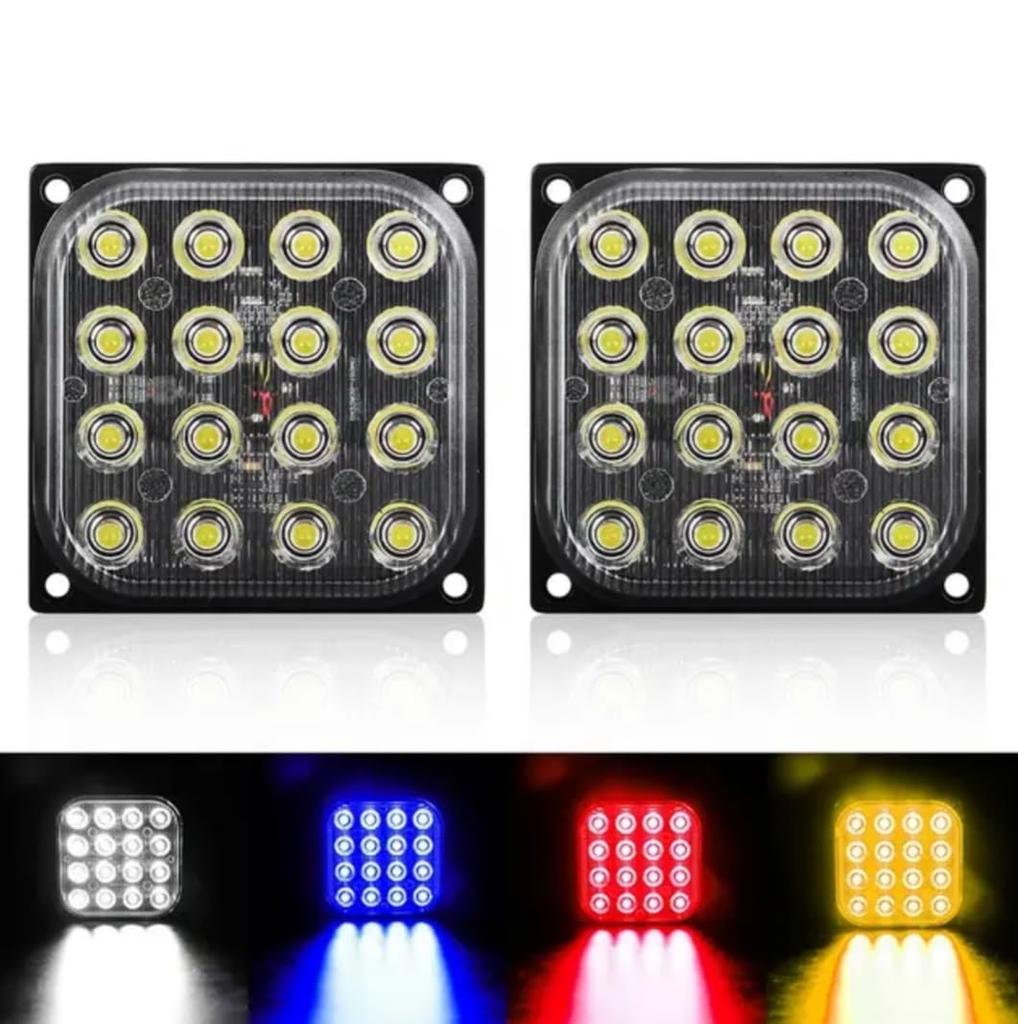 Super Bright 12 V 24 V LED Strobe Light, Work Light, Daylight, Strobe Flash,