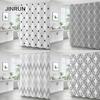 JINRUN Bathroom Thickened Waterproof Curtain Mildew Proof Shower Curtain Shower Partition Curtain Shower Curtain Bathroom Curtain Free Perforation