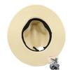 Beach Sun Straw Hat for Women Wide Brim Sun Protection Woven Hat Summer Foldable Packable Roll Up Cap for Travel