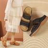 Large Size Wedge Slippers Women's Summer Light Outer Sandals TEUM Explosion