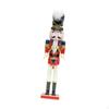 Christmas Nutcracker Figure Decor Wooden Ornaments Party Favors Tabletop Decoration Xmas