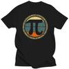 Vintage Retro Pi Tshirt Men Pure Cotton Urban T-shirt Short Sleeved Algebra Shirt Math Teacher Tee Tops Loose Fit Clothing Gif#Color(2)