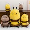 Insect Toys Honey Bee Plush Stuffed Animal Stuffed Bee Doll Fluffy Little Bee Bee PLushie  Kids Toy