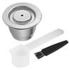 Stainless Steel Reusable Coffee Capsule Shell Coffee Filter Fit for Nespresso Coffee Machine