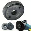 1pc M10/M14/5-8/11 Thread Quick Release Flange Nut for Angle Grinder - Heavy-Duty Metal Clamping Flange with Locking Nut Pressing Plate,Secure Tool
