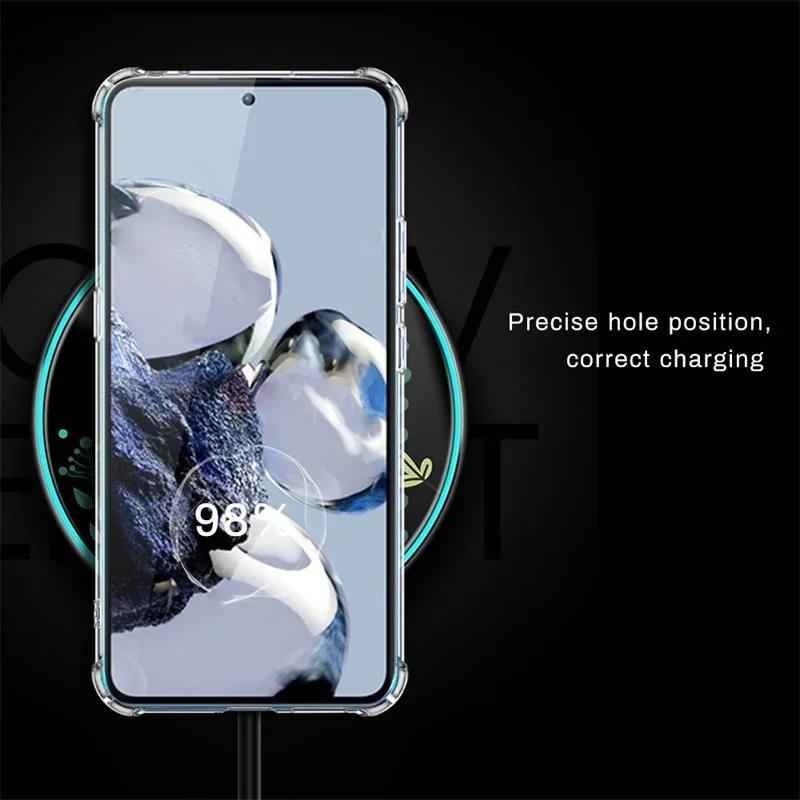Airbag Soft Silicone Shockproof Phone Case For Tecno Camon 30 Premier 20 Pro 19 18T 17P 16S 15 Transparent Matte TPU Back Cover