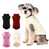 Lapel Design Pet Comfortable Warmth Dogs Cats Winter Sweater Vest Pet Fashionable Clothes