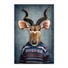 Human Body, Animal Head, Abstract Mural Seal, Giraffe, Painting, Scandinavian Poster, Decoration, Living Room Photo,