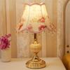 Table Lamp Fabric Bedside Lamp Nightstand Lamp Desk Lamp With Cylinder Lamp Shade Warm Table Lamp Home Decor
