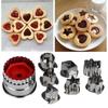 Mix Shaped Biscuit Sugar Cake Mold Craft Fondant Cake Cutter Mould Mold Baking Decoration Baking Tools Cake Tools