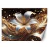 Wallpaper Gold Lily Flower