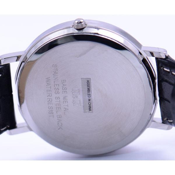 Citizen Мужской D020-304 ( Смотреть Q&Q День) Круглые часы, черные, аналоговые