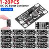 20PCS Mini DC-DC Boost Step Up Converter 3V 3.2V 3.3V 3.7V 5V 9V To 12V Voltage Regulator PCB Board Module Lithium Battery Boost