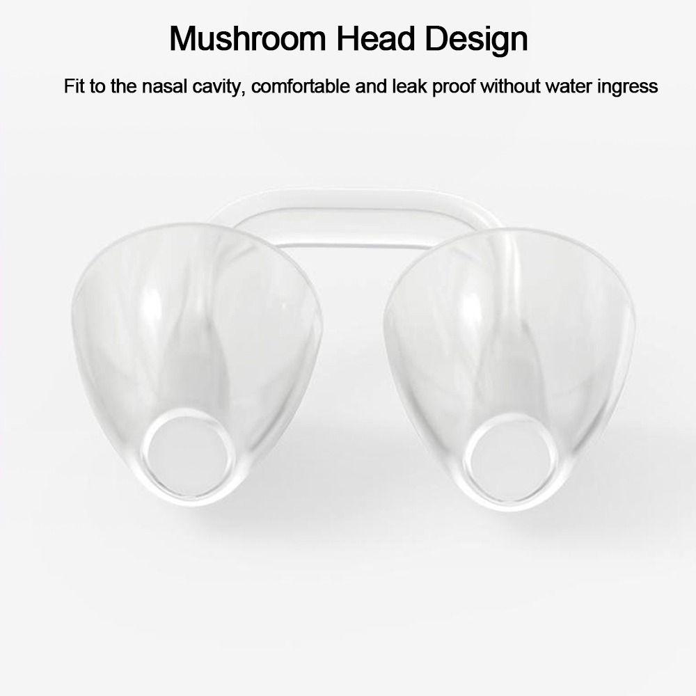 Reusable Waterproof Nose Plug Soft Silicone Swim Nose Protector Diving Surfing Accessories