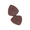 Musiin Guitar Leather Guitar Pick Holder, Guitar Pick Case Bag, Pick Cover, Gift for Guitar Players (Brown)