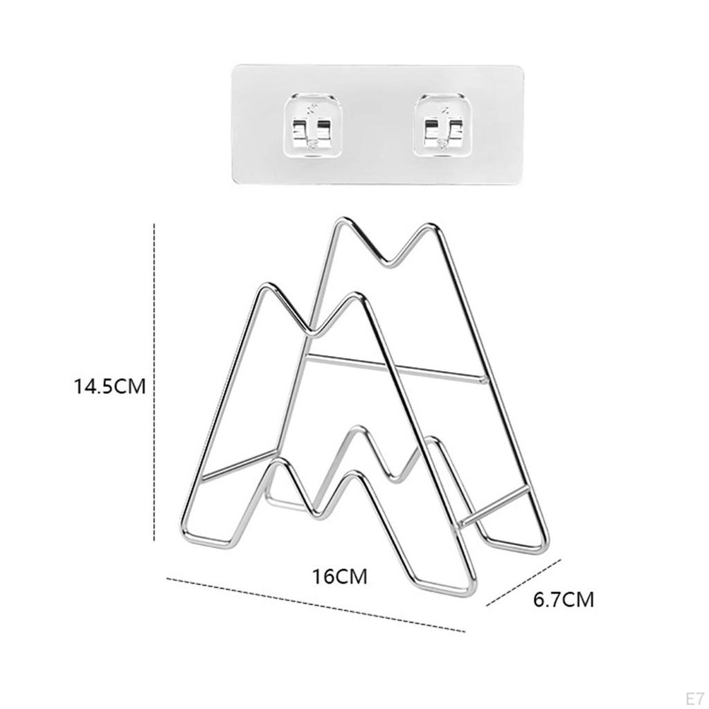 Pot Lid Holder and Pan Rack Organizer Multifunctional Storage Shelf for Pantry