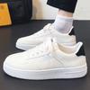 Spring Men's Shoes Breathable Shoes Male Students Trend Versatile Little White Shoes Platform Sports Casual Board Shoes Trendy Shoes
