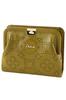 Bifold Wallet Genuine Leather Green [Dakota] Women's DA-31404-50