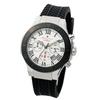 Salvatore Marra Men's Waterproof Analog Chronograph Watch, White Quartz, with Watch Cloth, WHBK [Parallel Import]