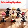 Hot Anime Merchandise 6 Types Of Anime-themed Figurines Anime Cartoons Action Figure Toys And Decorative Items