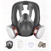 Reusable Full Face Respirator Mask,6800 Gas Mask ,Bayonet Connection,Silicone Face Seal,Dust Masks for Painting,Sanding,Woodworking,Welding, Chemical