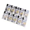 Fish King 50pcs / Lot FUNA Size3-Size12 Mustad Fishing Anzol Barbed Hook Hooks Hooks Fishing Tackle