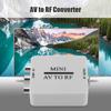 RCA To RF AV To RF Amplifier TV Switcher RCA AV To RF Converter for TV/VHS VCR/DVD Recorder