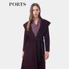 PORTS Women's 2023 Autumn/Winter Wool Coat